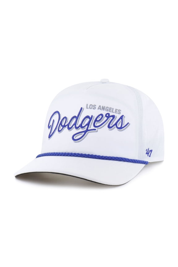 Men's '47 White Los Angeles Dodgers Brrr Fairway Hitch Adjustable Hat