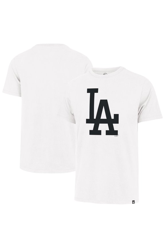 Men's '47 White Los Angeles Dodgers Imprint Franklin T-Shirt