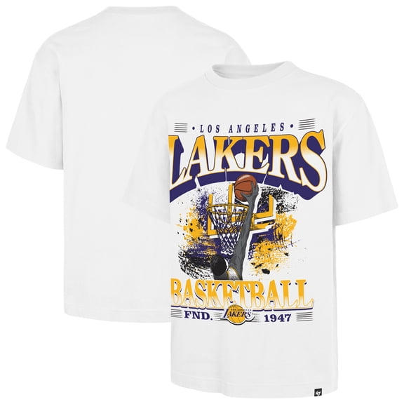 Men's '47  White Los Angeles Lakers Regional Foundation T-Shirt