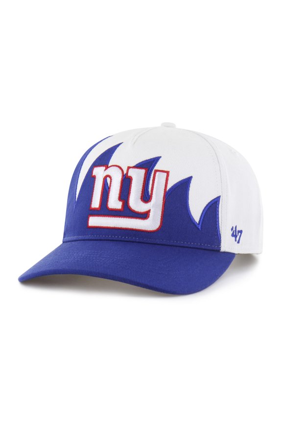 Men's '47 White New York Giants Jagged Hitch Adjustable Hat