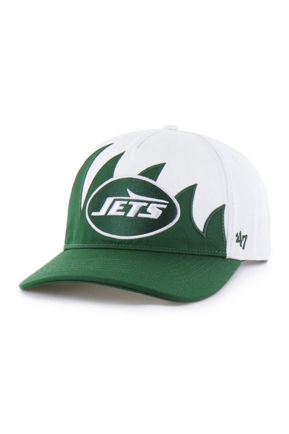 Men's '47 White New York Jets Jagged Hitch Adjustable Hat