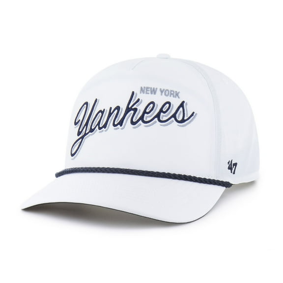 Men's '47  White New York Yankees Brrr Fairway Hitch Adjustable Hat