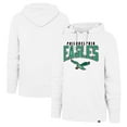 thumbnail image 1 of Men's '47 White Philadelphia Eagles Elements Arch Headline Pullover Hoodie, 1 of 3