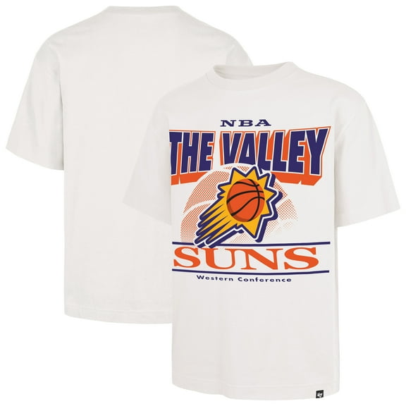 Men's-'47  White Phoenix Suns City Edition Shifty Foundation T-Shirt
