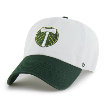 Men's '47 White Portland Timbers Two-Tone Clean Up Adjustable Hat