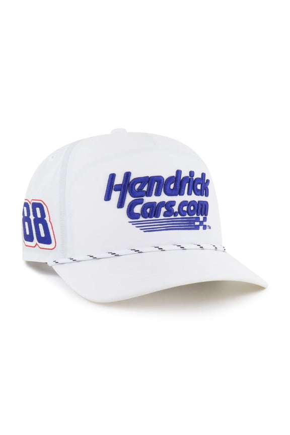 Men's '47 White Rajah Caruth Driver Hitch Rope brrr- Adjustable Hat