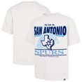 thumbnail image 1 of Men's-'47  White San Antonio Spurs City Edition Shifty Foundation T-Shirt, 1 of 3