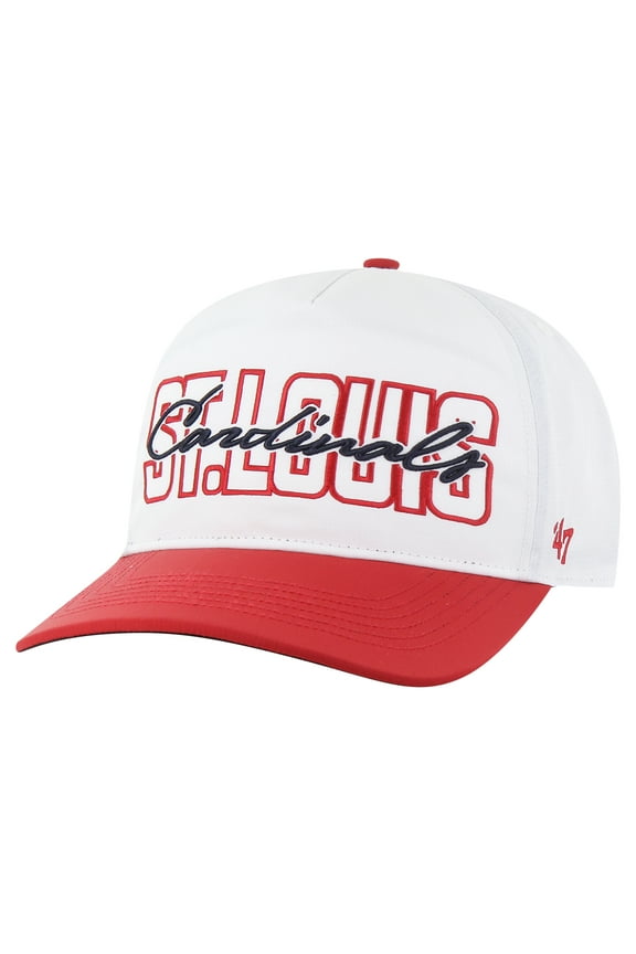 Men's '47 White St. Louis Cardinals Lineman Hitch Adjustable Hat