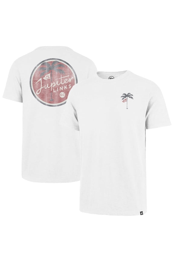 Men's '47  White TGL Jupiter Links Golf Club Backer Scrum T-Shirt