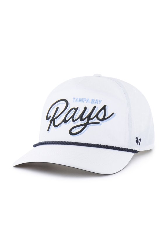 Men's '47 White Tampa Bay Rays Brrr Fairway Hitch Adjustable Hat