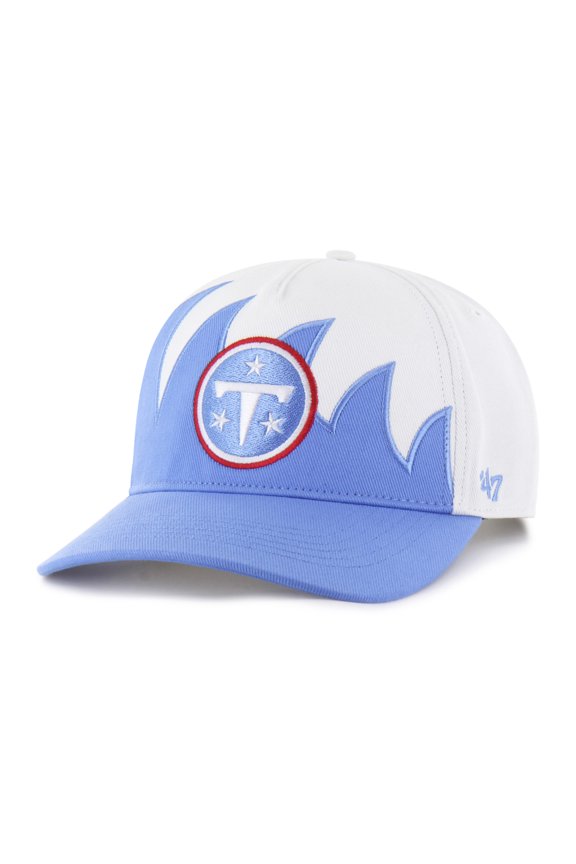 Men's '47 White Tennessee Titans Jagged Hitch Adjustable Hat
