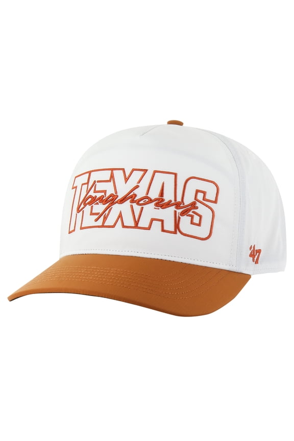 Men's '47  White Texas Longhorns Lineman Hitch Adjustable Hat