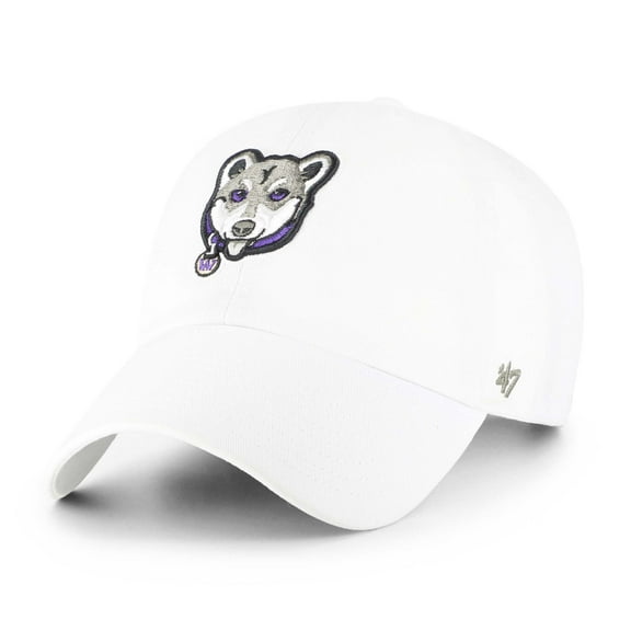 Men's '47 White Washington Huskies Clean Up Adjustable Hat