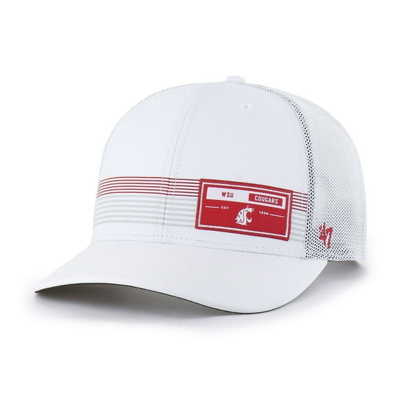 Men's '47 White Washington State Cougars Rangefinder brrr Trucker Adjustable Hat