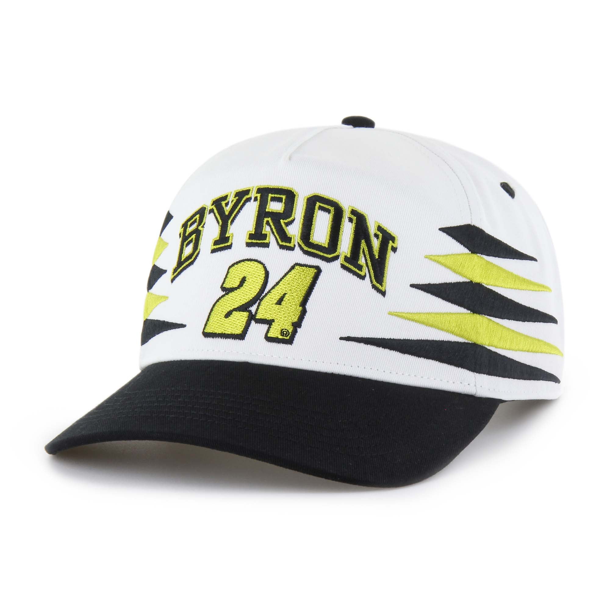 Men's '47  White William Byron  Diamond Cut Hitch Adjustable Hat