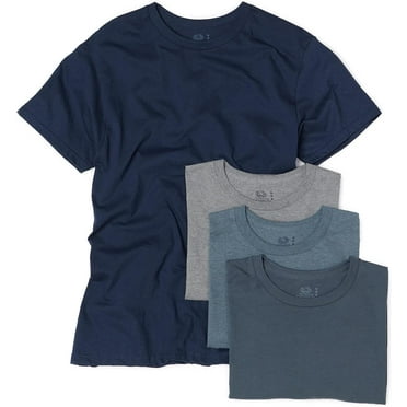 Men's 4pk Assorted Color Crew