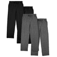 thumbnail image 1 of Men's Cotton-Blend Pajama Pants - Soft Brushed Flannel Feel Sleep & Lounge Pants with Pockets & Elastic Waistband - Graphite Heather Gray 6-Pack-XXX-Large, 1 of 5