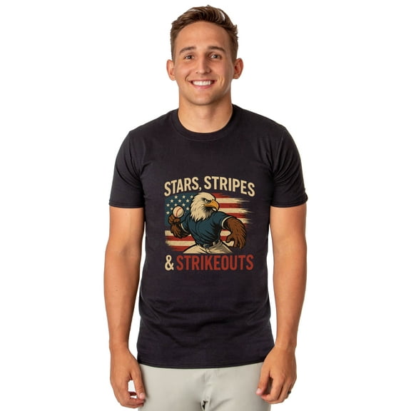 Men's 4th of July MVP Fireworks Independence Day Patriotic Funny T-Shirt For Adults