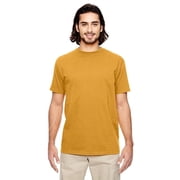 Mens 5.5 oz., 100% Organic Cotton Classic Short-Sleeve T-Shirt L BEEHIVE