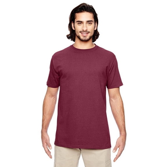 Men's 5.5 oz., 100% Organic Cotton Classic Short-Sleeve T-Shirt L MANZANITA