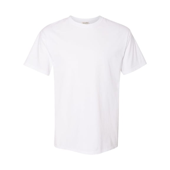 Men's 5.5 oz., 100% Ringspun Cotton Garment-Dyed T-Shirt 2XL WHITE