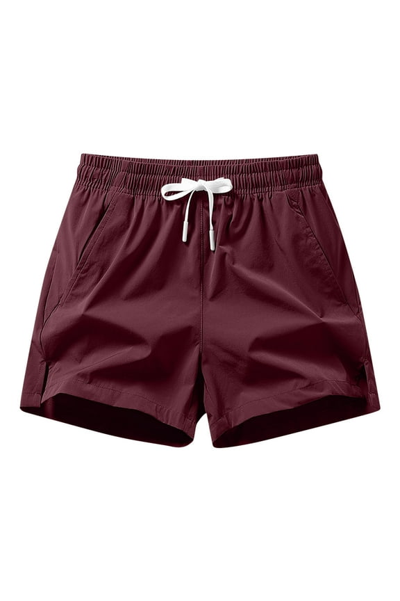 Men's 5-Inch Athletic Shorts - Quick-Dry Fabric & Drawstring | Lightweight Workout Shorts for Gym, Running & Summer Wear