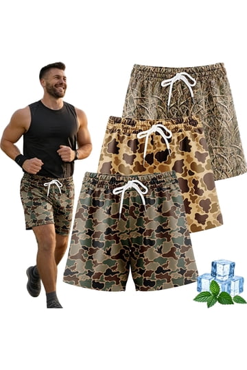 Camo Compression Shorts