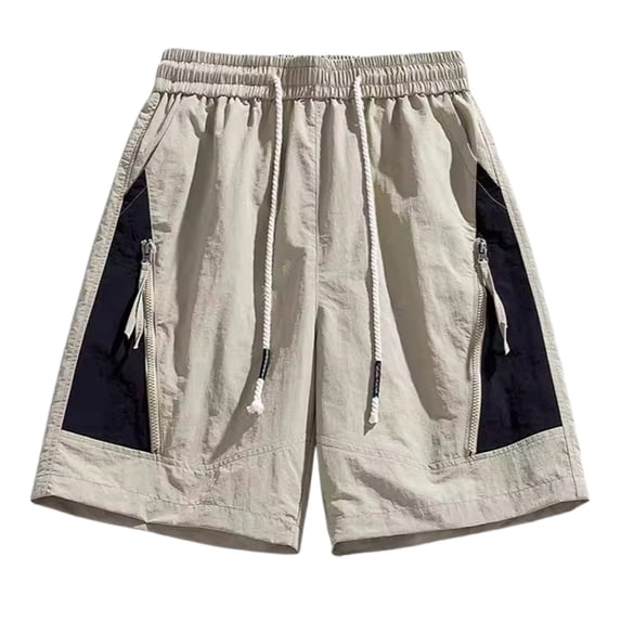 Men's 5 Inch Summer Workwear Casual Shorts Sports & Leisure Nylon Zipper Pockets Multiple Sizes Breathable & Durable
