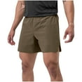 thumbnail image 1 of Men's 5" Inseam Performance Athletic Shorts with Utility Towel Loop & Secure Zipper Pockets, Quick Dry Training Above Knee Short Pants for Running Workout Exercise, 1 of 9