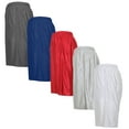thumbnail image 1 of Men's 5-Pack Lightweight Breathable Moisture Wicking Mesh Shorts, 1 of 7
