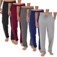 thumbnail image 1 of Men's 5-Pack Modern Fit Classic Lounge Pants (Sizes: S-3XL), 1 of 5