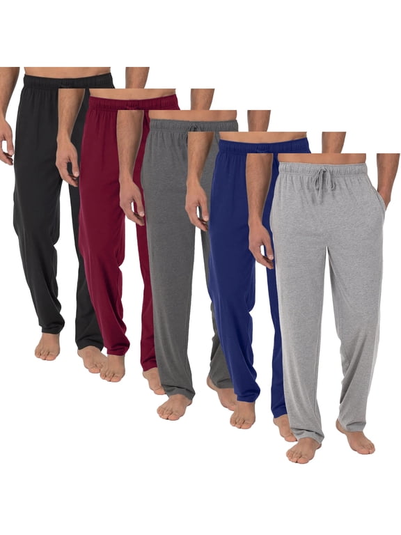 Men's 5-Pack Modern Fit Classic Lounge Pants (Sizes: S-3XL)