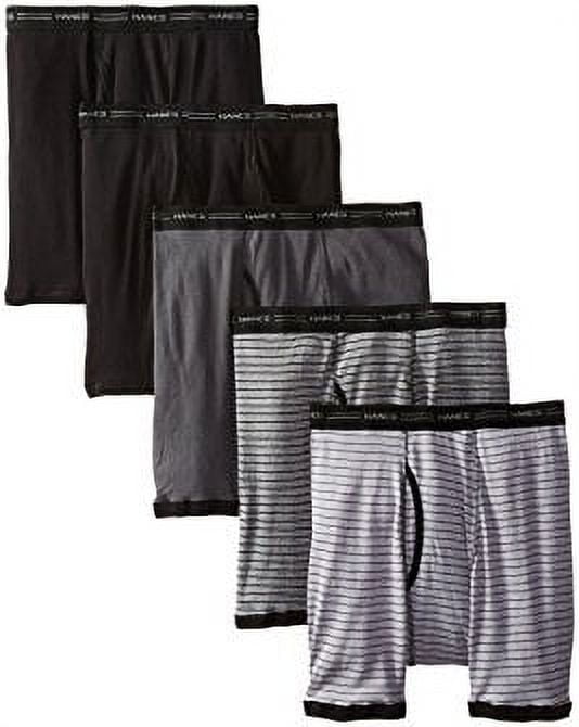Men's 5Pack SportsInspired Stripe Ringer Boxer Brief