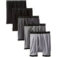 thumbnail image 1 of Men's 5-Pack Sports-Inspired Stripe Ringer Boxer Brief, 1 of 5