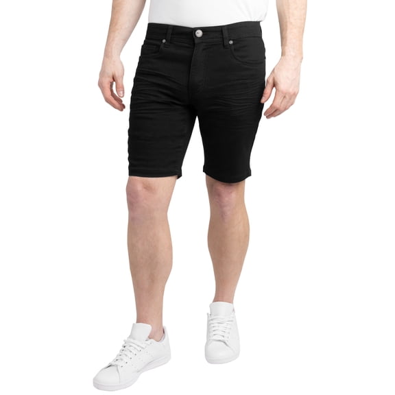 X RAY JEANS Mens Commuter Shorts, Black, 36