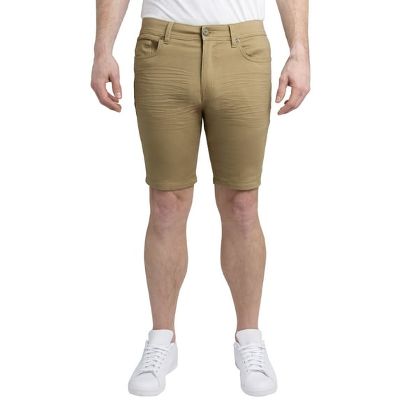 X RAY JEANS Mens Commuter Shorts, Khaki, 36