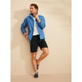 thumbnail image 1 of Men's 5-Pocket Flat-Front Stretch Twill Chino Shorts (Size 30-42), 1 of 5