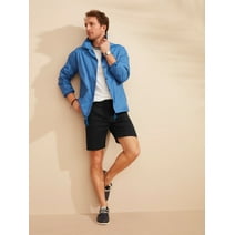 Men's 5-Pocket Flat-Front Stretch Twill Chino Shorts (Size 30-42)
