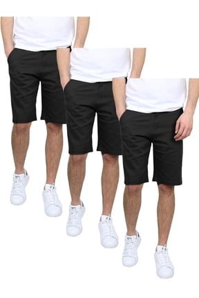 Men’s 5-Pocket Flex Stretch Chino Shorts – Comfortable Cotton Casual Shorts (3-Pack)