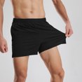 thumbnail image 1 of Men's 5" Running Shorts Quick Dry Athletic Workout Gym Shorts with Zipper Pockets, 1 of 8