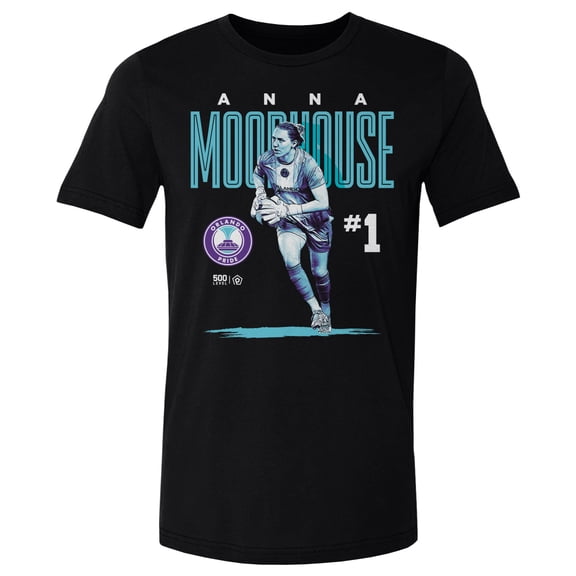 Men's 500 Level Anna Moorhouse Black Orlando Pride Player Bitmap Graphic T-Shirt
