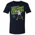 thumbnail image 1 of Men's 500 Level Anthony Edwards Navy Minnesota Timberwolves Slant T-Shirt, 1 of 1