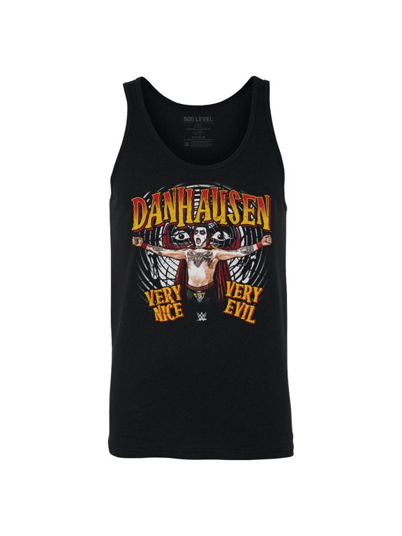 Men's 500 Level Black Danhausen Very Nice Very Evil Tank Top