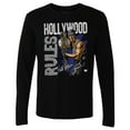 thumbnail image 1 of Men's 500 Level Black Hulk Hogan Hollywood Rules Long Sleeve T-Shirt, 1 of 1