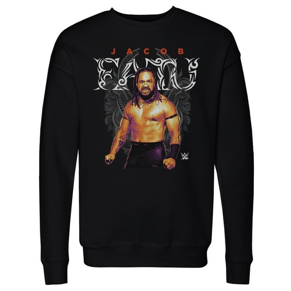 Men's 500 Level Black Jacob Fatu Tribal Pullover Sweatshirt