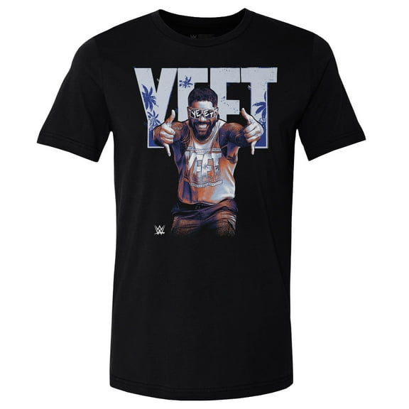 Men's 500 Level Black Jey Uso Yeet Pose T-Shirt