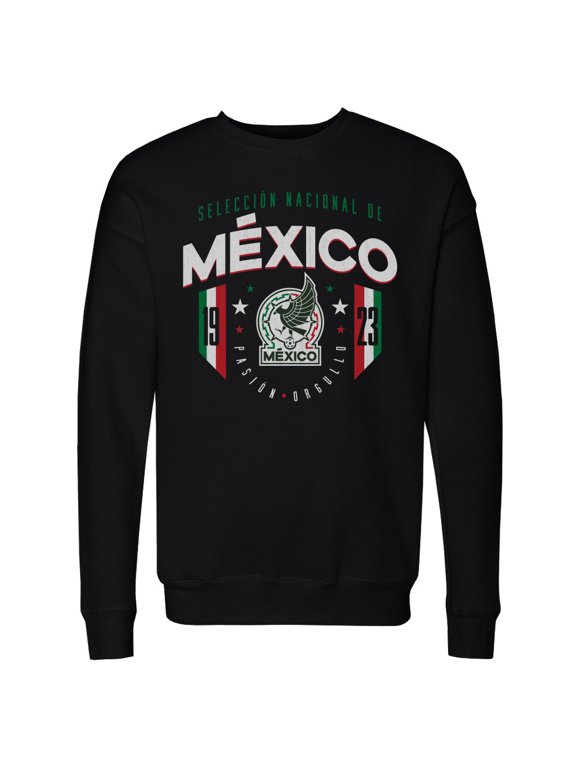 Men's 500 Level Black Mexico National Team 1923 Pullover Sweatshirt