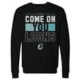 thumbnail image 1 of Men's 500 Level Black Minnesota United FC Come On You Loons Pullover Crewneck Sweatshirt, 1 of 1