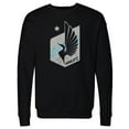 thumbnail image 1 of Men's 500 Level Black Minnesota United FC Primary Logo Pullover Sweatshirt, 1 of 1