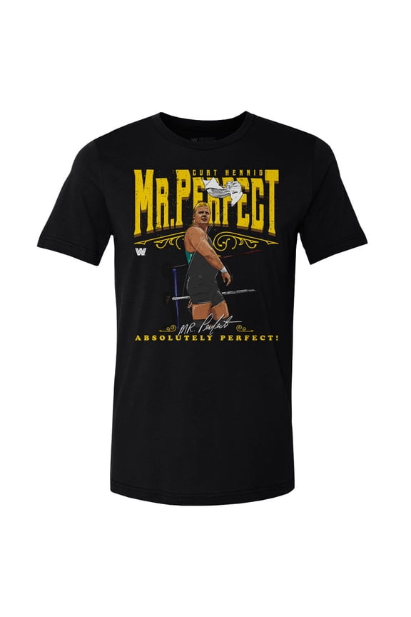 Men's 500 Level Black Mr. Perfect Absolutely Perfect T-Shirt
